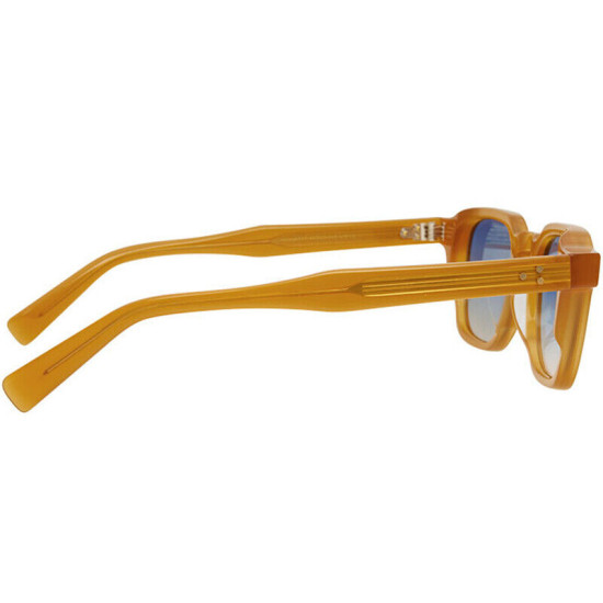 Square Sunglasses Unisex Acetate Frame Tinted Lenses Keyhole Bridge Sonnenbrille