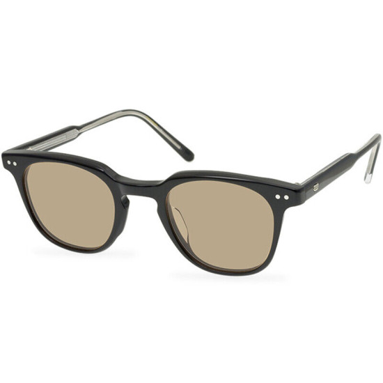 Square Sunglasses Unisex Acetate Sunglass with Two Silver Dots on each side
