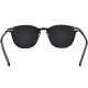 Square Sunglasses Thin Light Acetate Frame Silver Dots Accents Blue Sonnenbrille